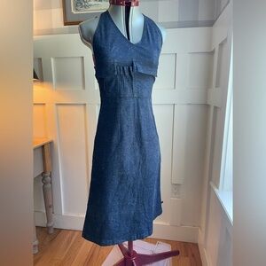 Elegant Denim Blue Dress Size Two​